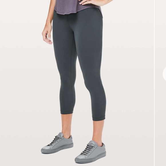 🍋 Lululemon MELANITE Align crop 21” Sz. 2 - Picture 4 of 9